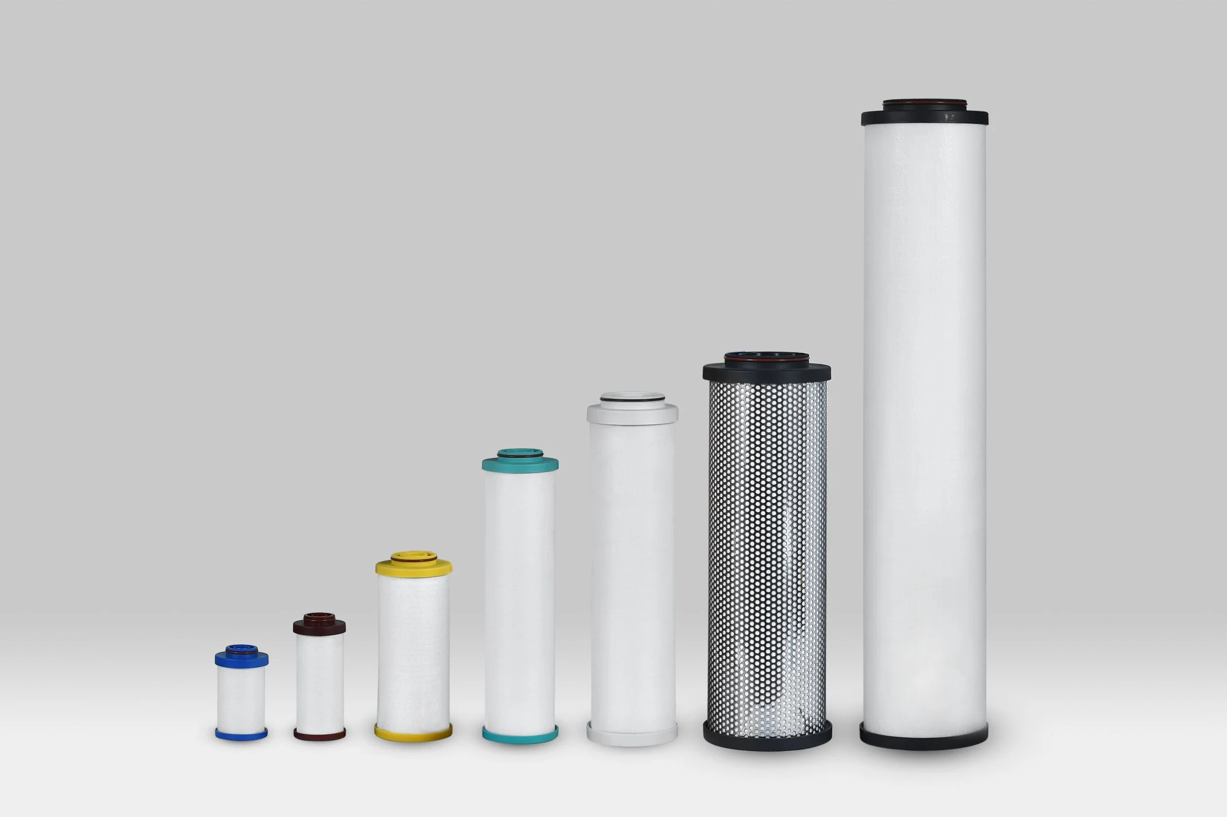 Yuka-Yf-B Series RC1'' Coalescing, Activated Carbon and Dust Compressed Air Filter