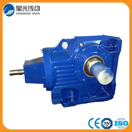 K47 Series Helical Bevel Helical Geared Motor with Foot Mounted