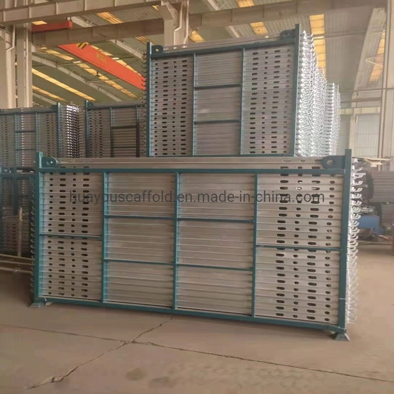 320*76mm Galvanized Steel Scaffold Walking Platform Scaffolding Steel Deck