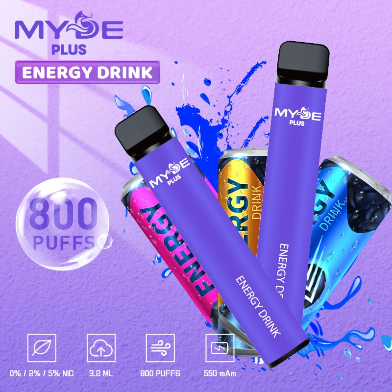 Myde 800 Puffs Plus Vape E Cigarette More Fruit Flavor Free Samples