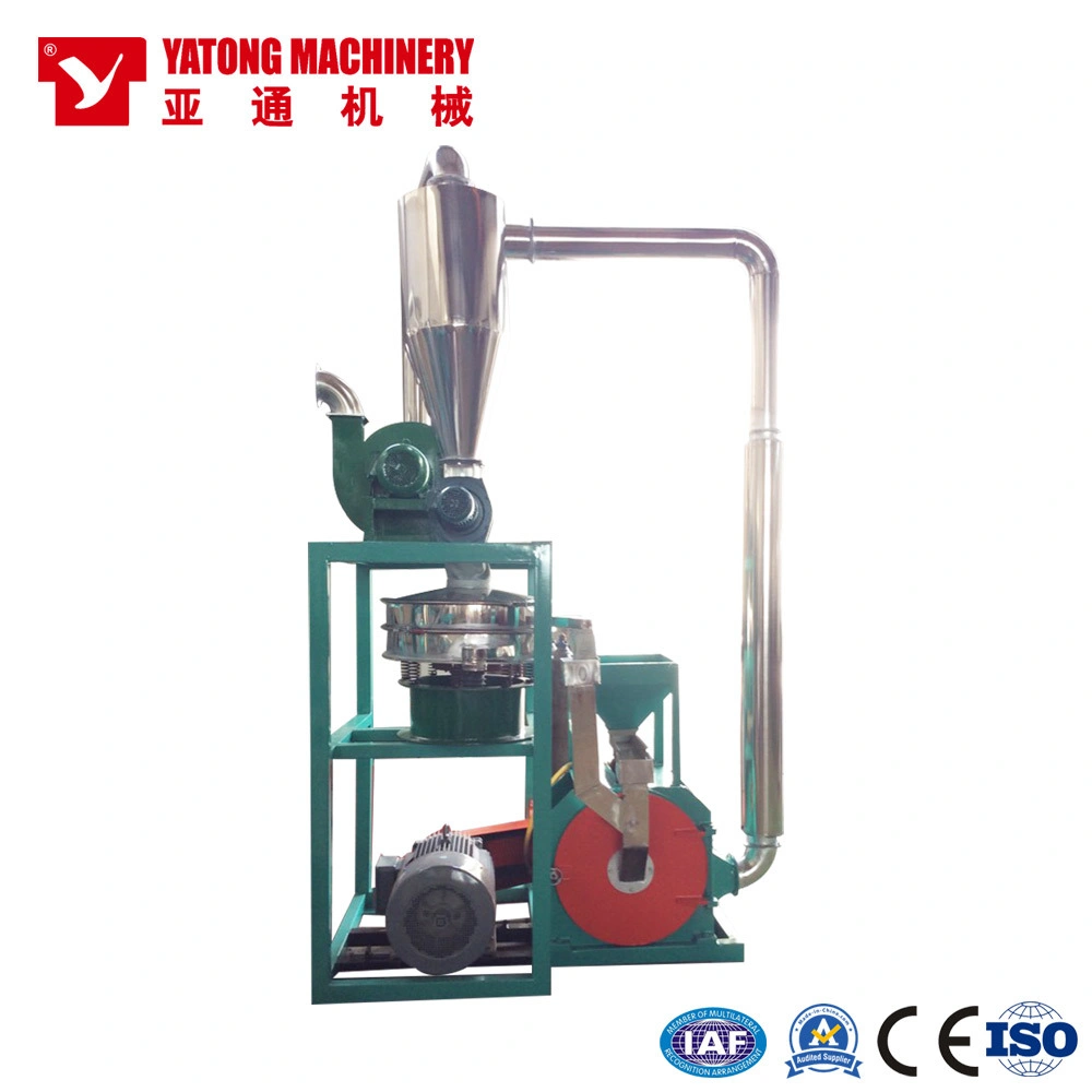 Yatong Plastic Flour Mill PVC Disc Pulverizer Grinding Equipment Machine for Sale