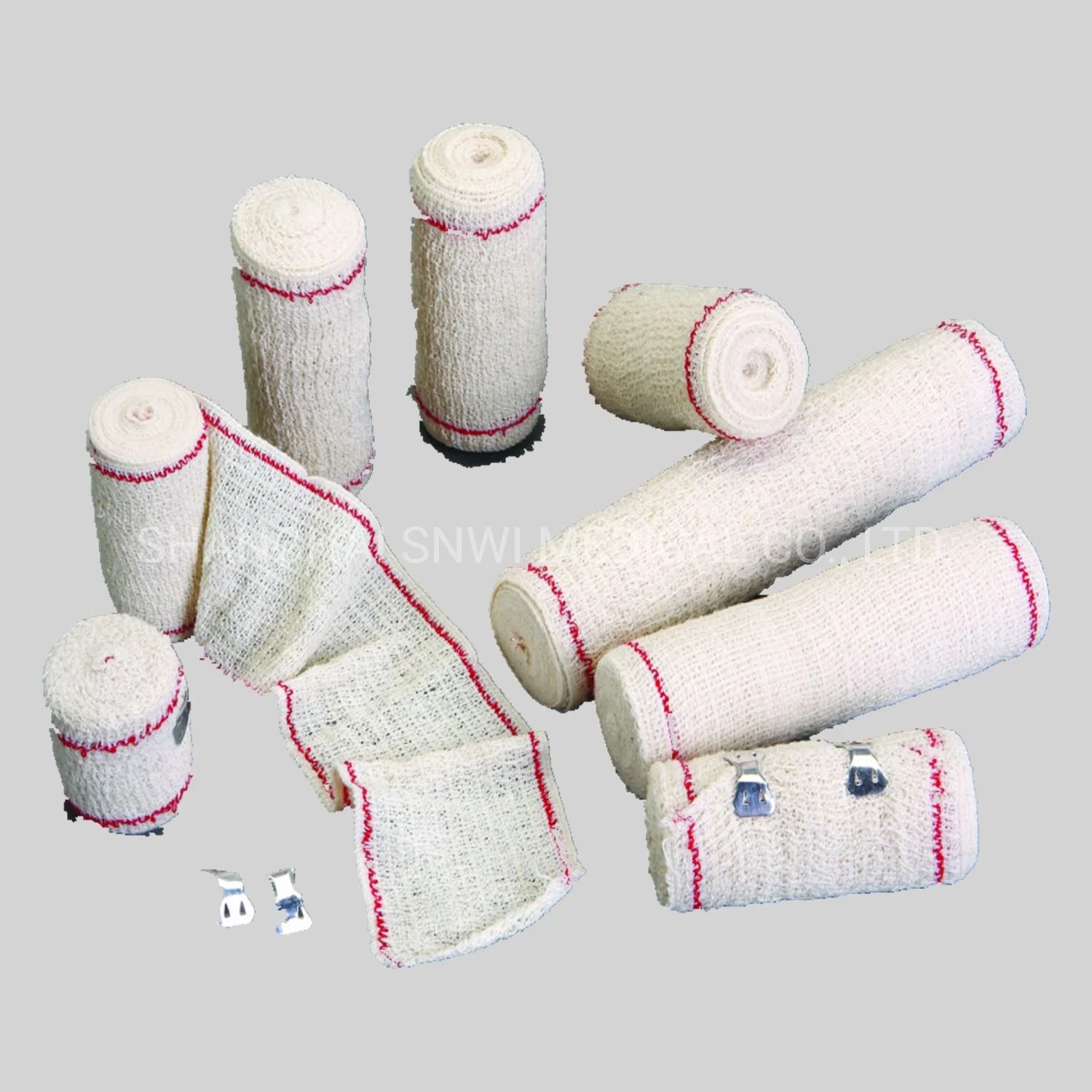 CE&ISO Certificate Medical Disposable Spandex Crepe Elastic Bandage Natural Color