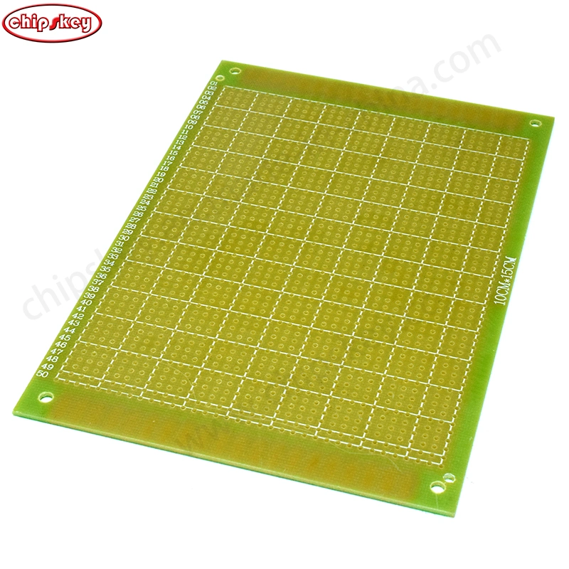 10*15cm 2.54mm Single Side Prototype PCB Universal Printed Circuit Board