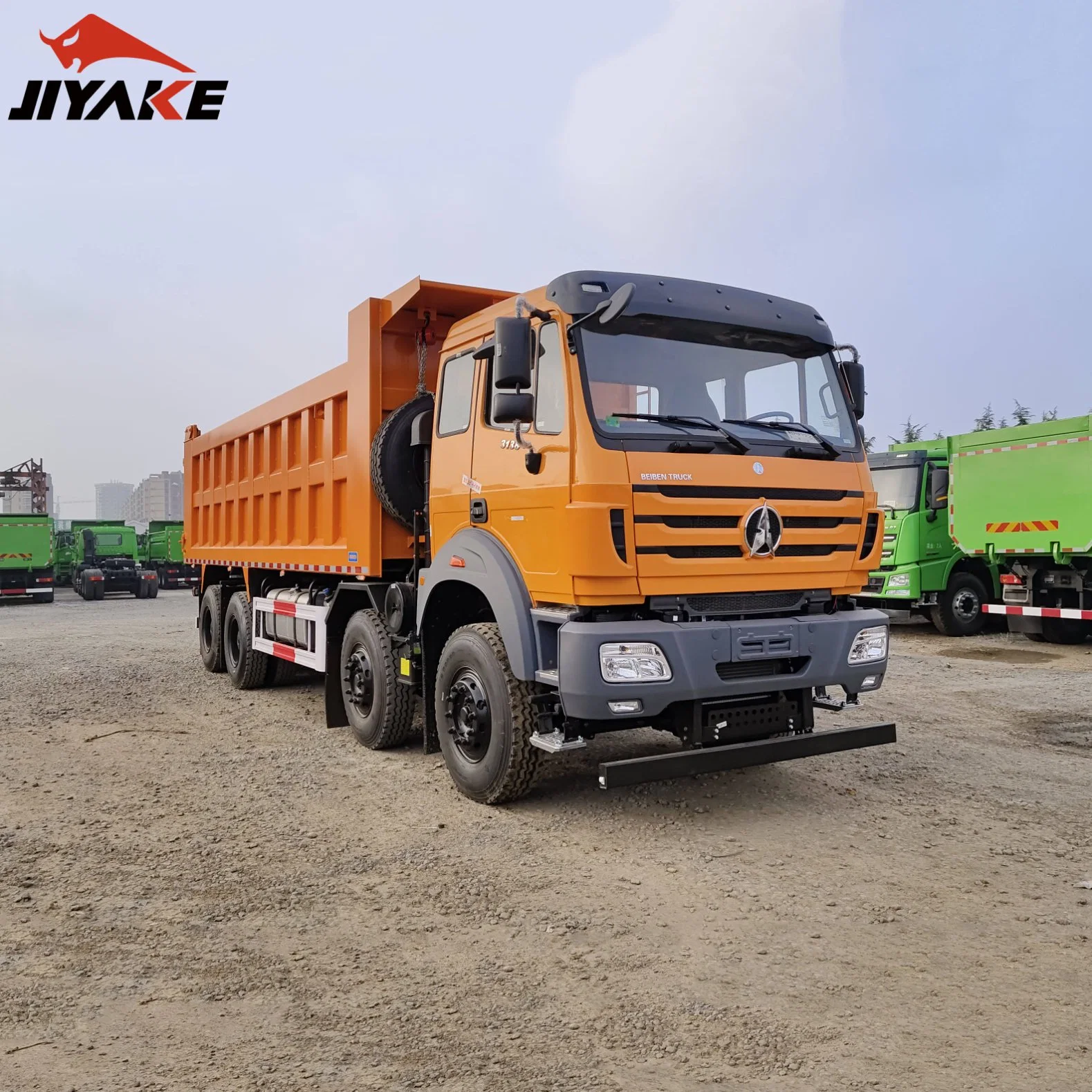 Sinotruk 6X6 off Road Dump Truck con 11 neumáticos para Carreteras malas África