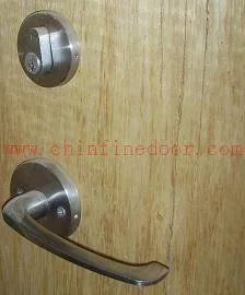 Interior Wooden Fire Rated Door Entry Room Fireproof Wood Door for Hotel, School, Hospital (CF-F020)