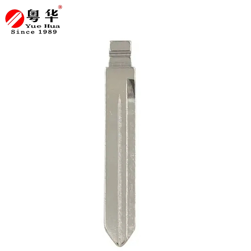 Free Sample High quality/High cost performance Uncut Metal Blank Flip Key Blade for Milling Transponder Remote Car Key Blade for Toyota