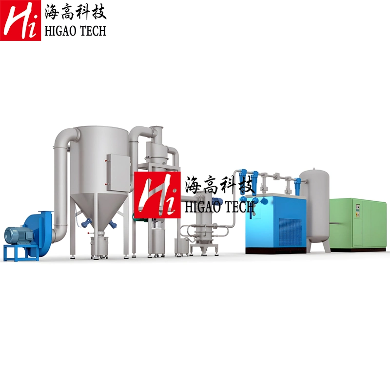 Lithium Manganate Powder Grinding Machine Fluidized Bed Opposed Air Jet Mill