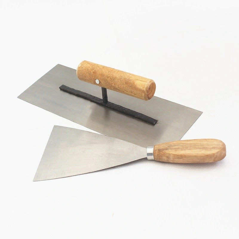 Plastering Tools Polished Steel Blade Putty Knife Scraper Bricklaying Trowel