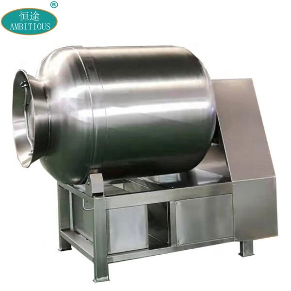 300L Vacuum Marinator Meat Mixer Machine Rotary Marinating Tumbling Beef Fish Chicken Meat Tumbler