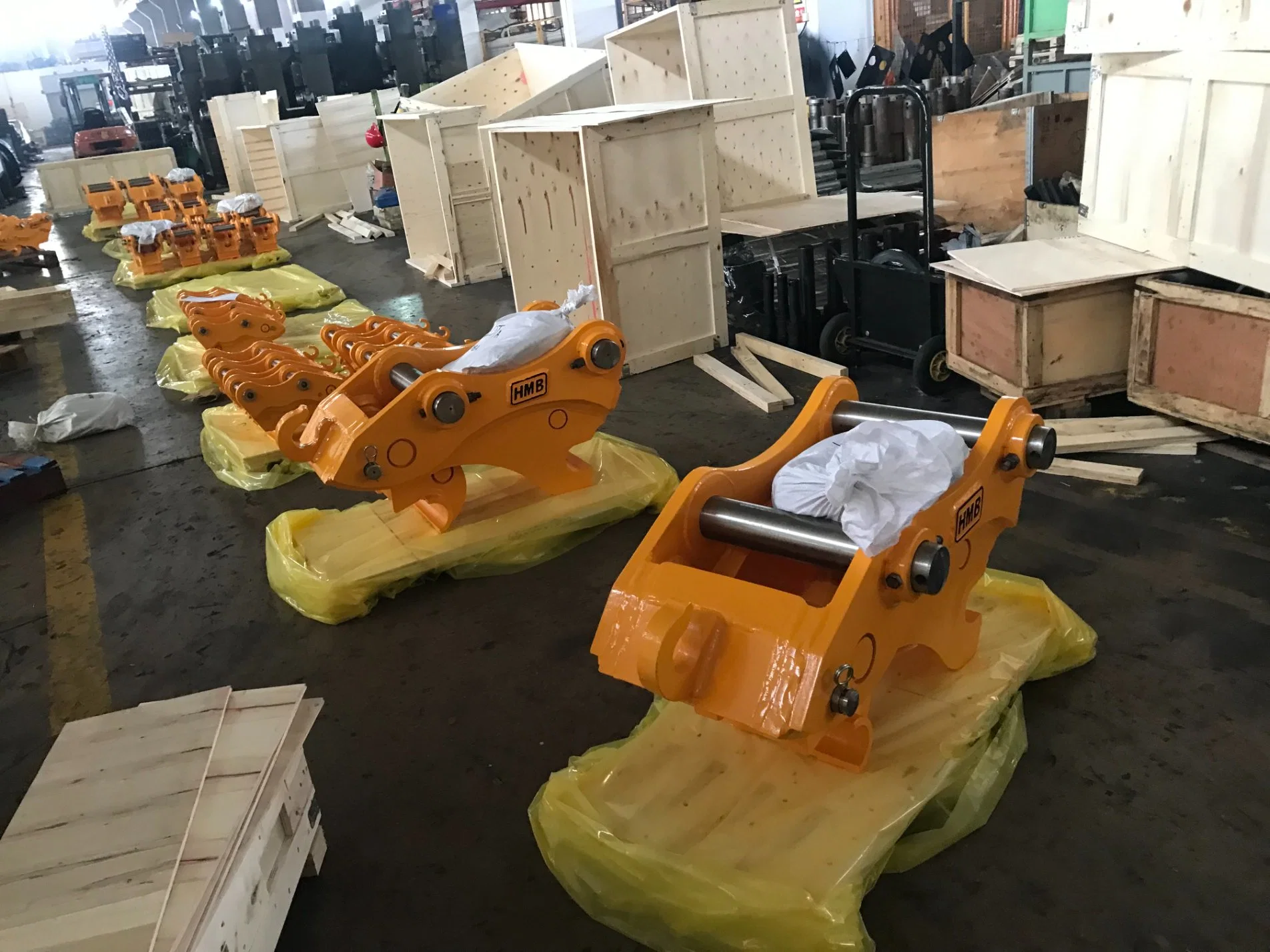 Excavators Attachments Hydraulic Quick Hitch Couplers for Connecting Excavator Buckets