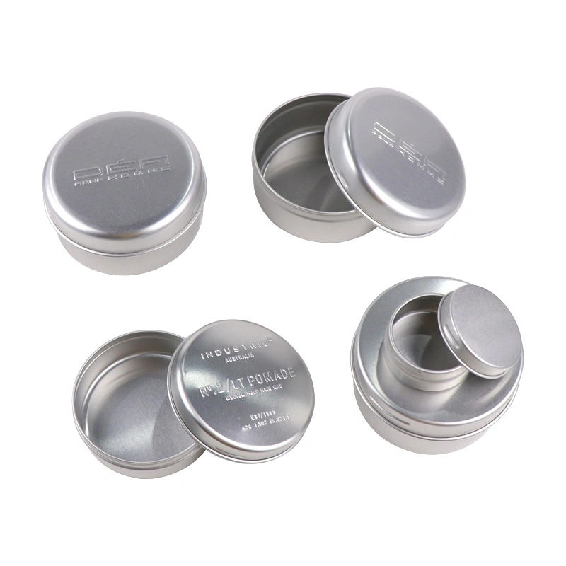 Original Factory Food Grade Aluminum Jar, Metal Tin Box, Used for Food, Medicine, Cosmetic