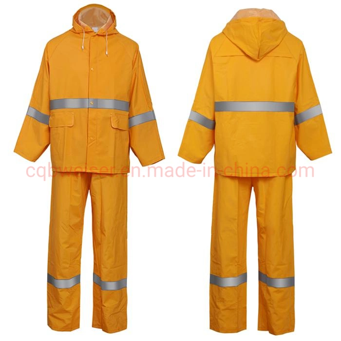 Men's and Women's Raincoat Pants Rainsuit Layer Breathable Split Raincoat