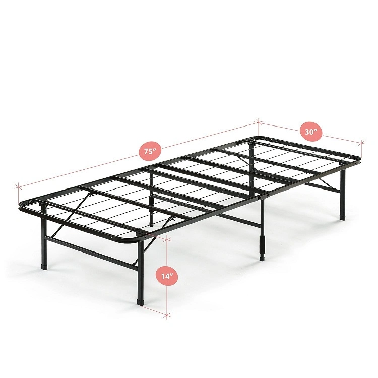 Schlitz Typ Knock Down Slatted Metal Bed Frame Bett Rahmen