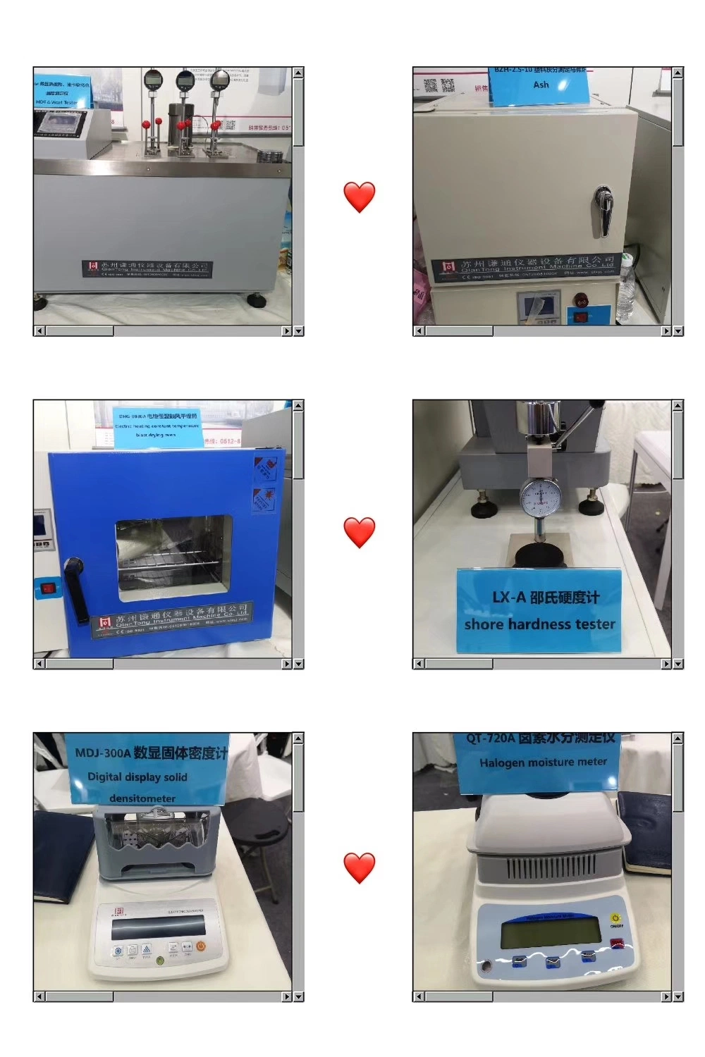 Display digital de temperatura constante chorro de aire calefacción eléctrica Horno de secado de la estabilidad