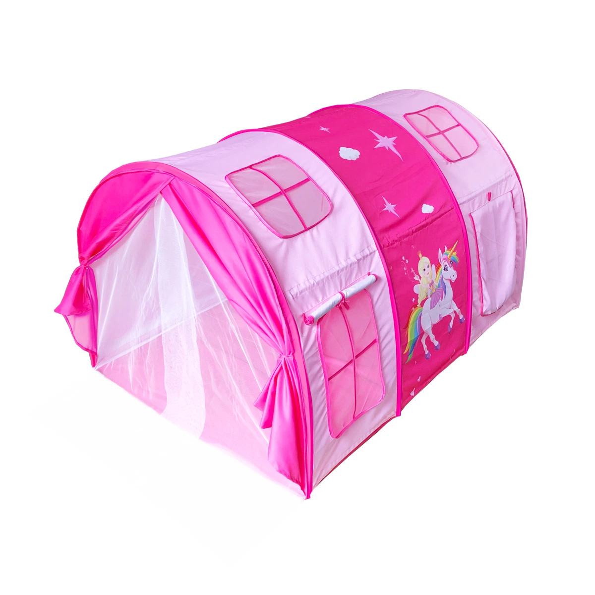 Children Bed tenda cama separada Play House Indoor Castle Magic Unicorn para brincar no exterior