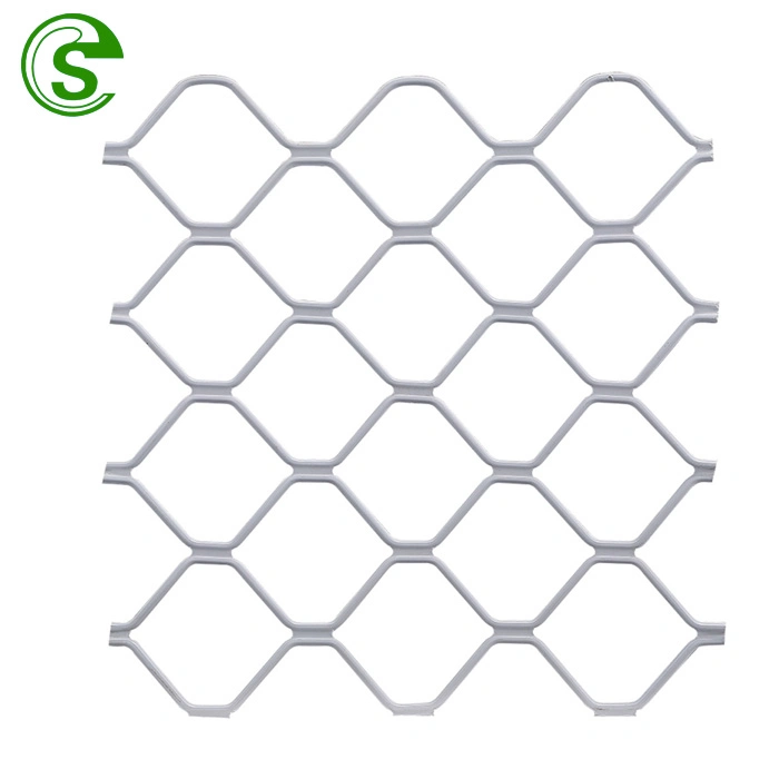 120cm X 580cm White Powder Coated Ral 9010 Amplimesh Grille for Sliding Doors