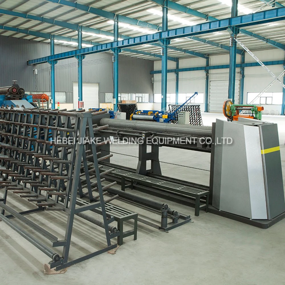 Straight and Reverse Double Twisted Hexagonal Wire Mesh Netting Machine Factory Rate