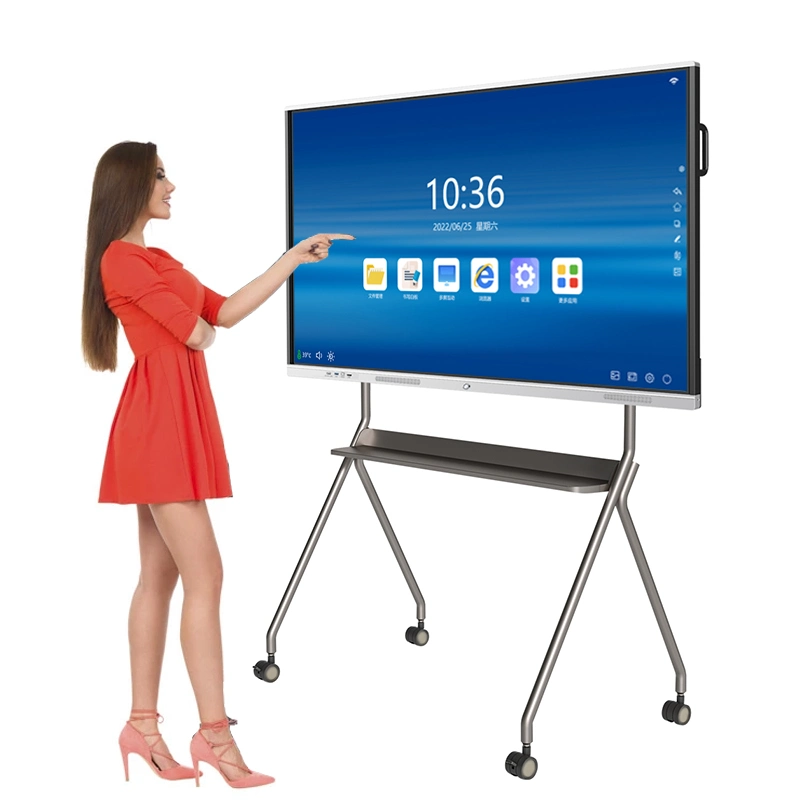 Factory 75 Inch Classroom Interactive Smart Display Electronic Touch Screen LCD Writing White Board