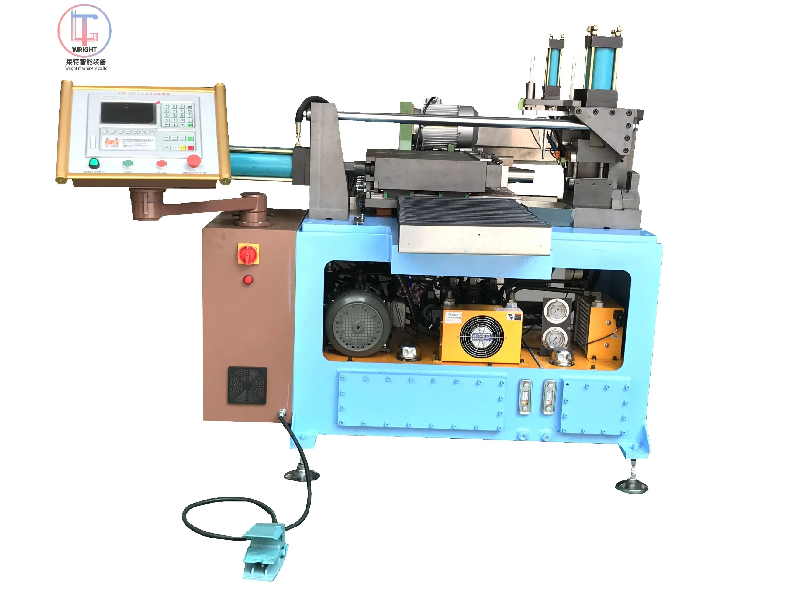 CNC 7 Position Automatische Ende Formmaschine im Spinning-Modus Für verschiedene Röhrchen