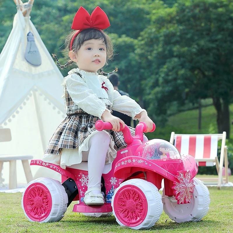 Prix bon marché refroidir les sports d'enfants Les enfants de jouets de plage de la batterie du véhicule électrique avec la lumière de voiture de VTT de circonscription pour les garçons et filles