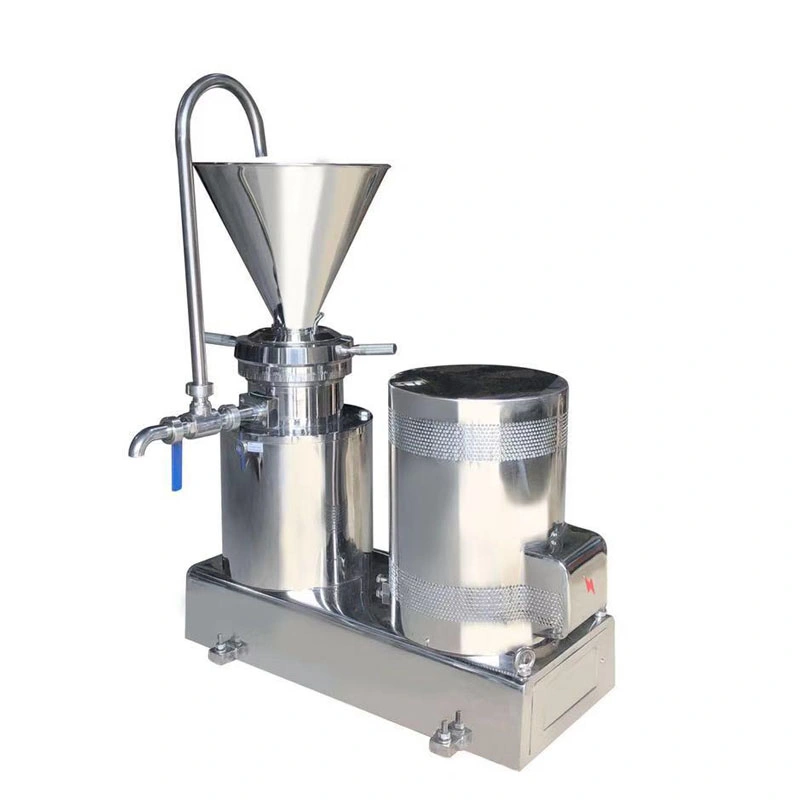 Stainless Steel Vertical Colloid Mill Bone Paste Machine, Blueberry Jam, Sesame, Peanut Butter Grinding Equipment, Colloid Mill