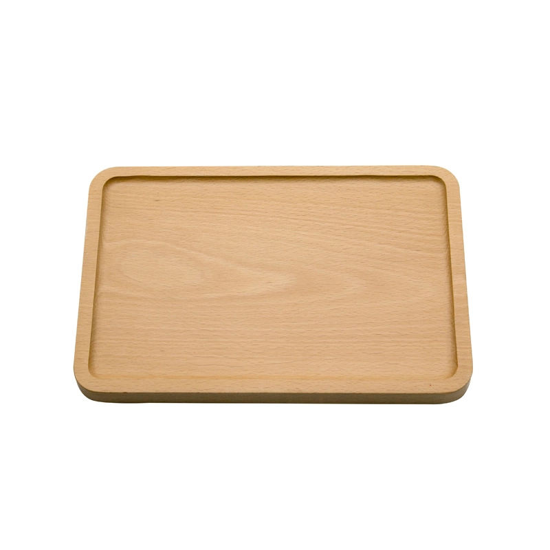 Solid Wood Display Service Platter Tray