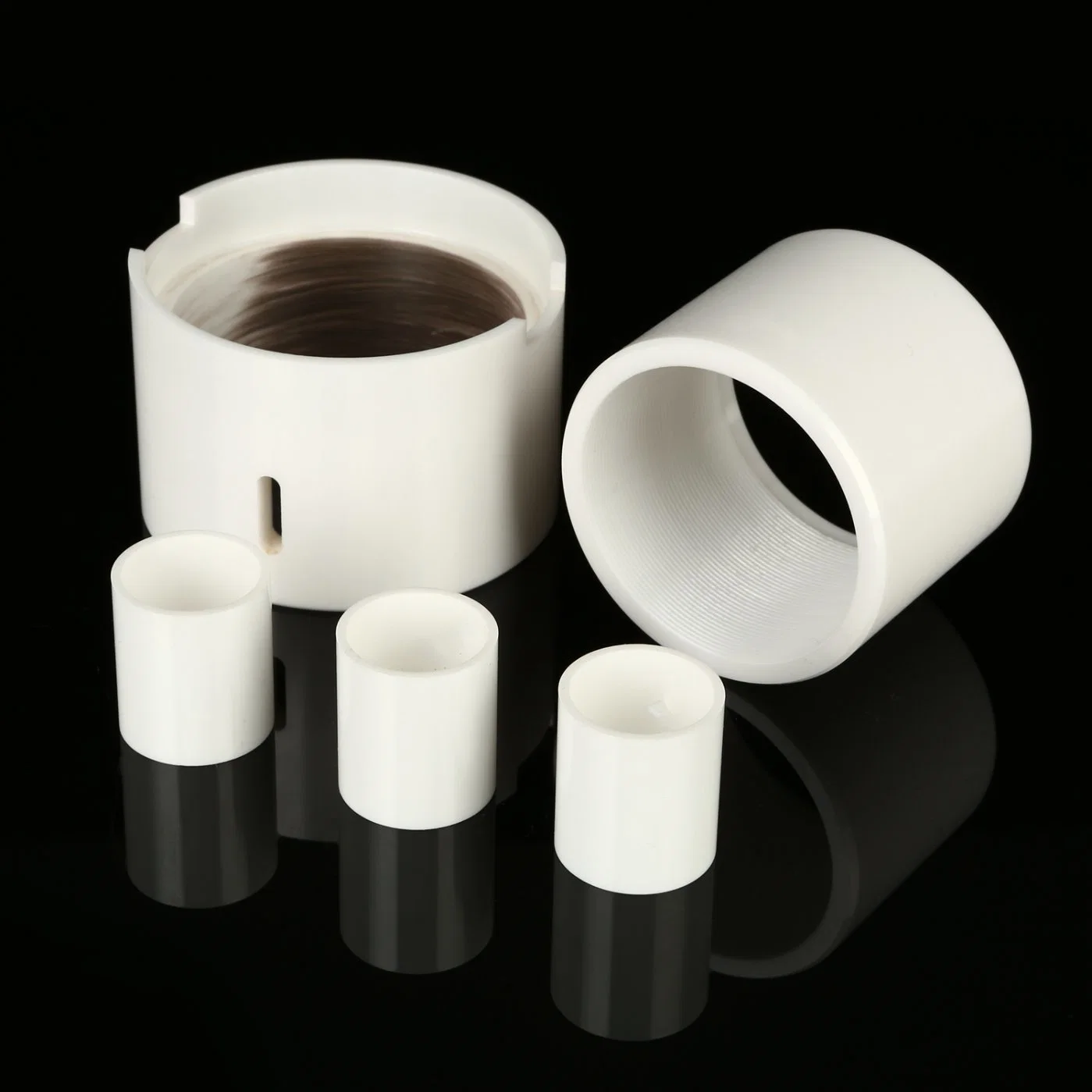 Alumina Ceramic Electrode Sleeve Tube Used for Turbid Engraving Machine Cavity