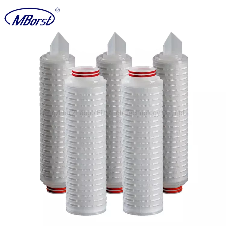 RoHS Certificated 1/10 Micron 10/20" PP Ultra-High Dirt Holding Capacity Filter Cartridge for PU Paint Fermentation Liquid Purification Water Filters Soe DOE