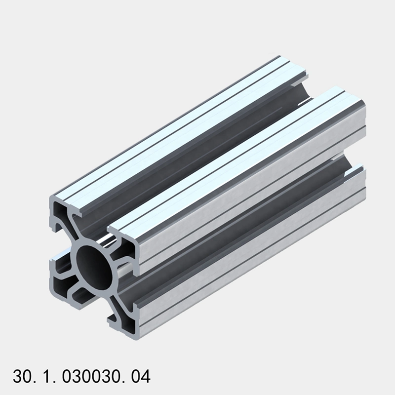 Extrudiertes Baumaterial Aluminiumprofil 3030 T Nut