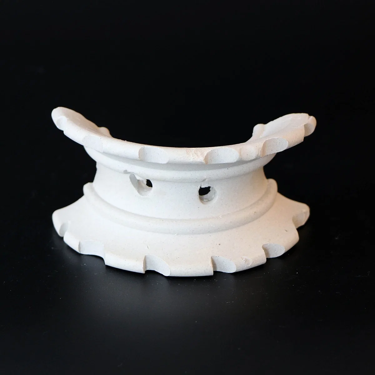 High Efficiency 76mm Ceramic Super Intalox Saddle Ring Random Packing for Purifying Tower