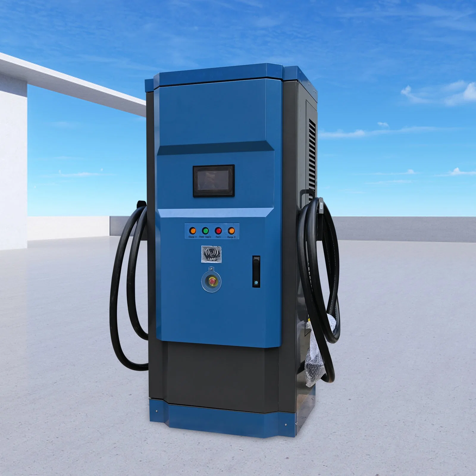 High Speed Floor-Mounted DC Fast EV Charging Station EV Charger 90kw 120kw 180kw Car Charger Fast Charging APP Control RFID Card Optional