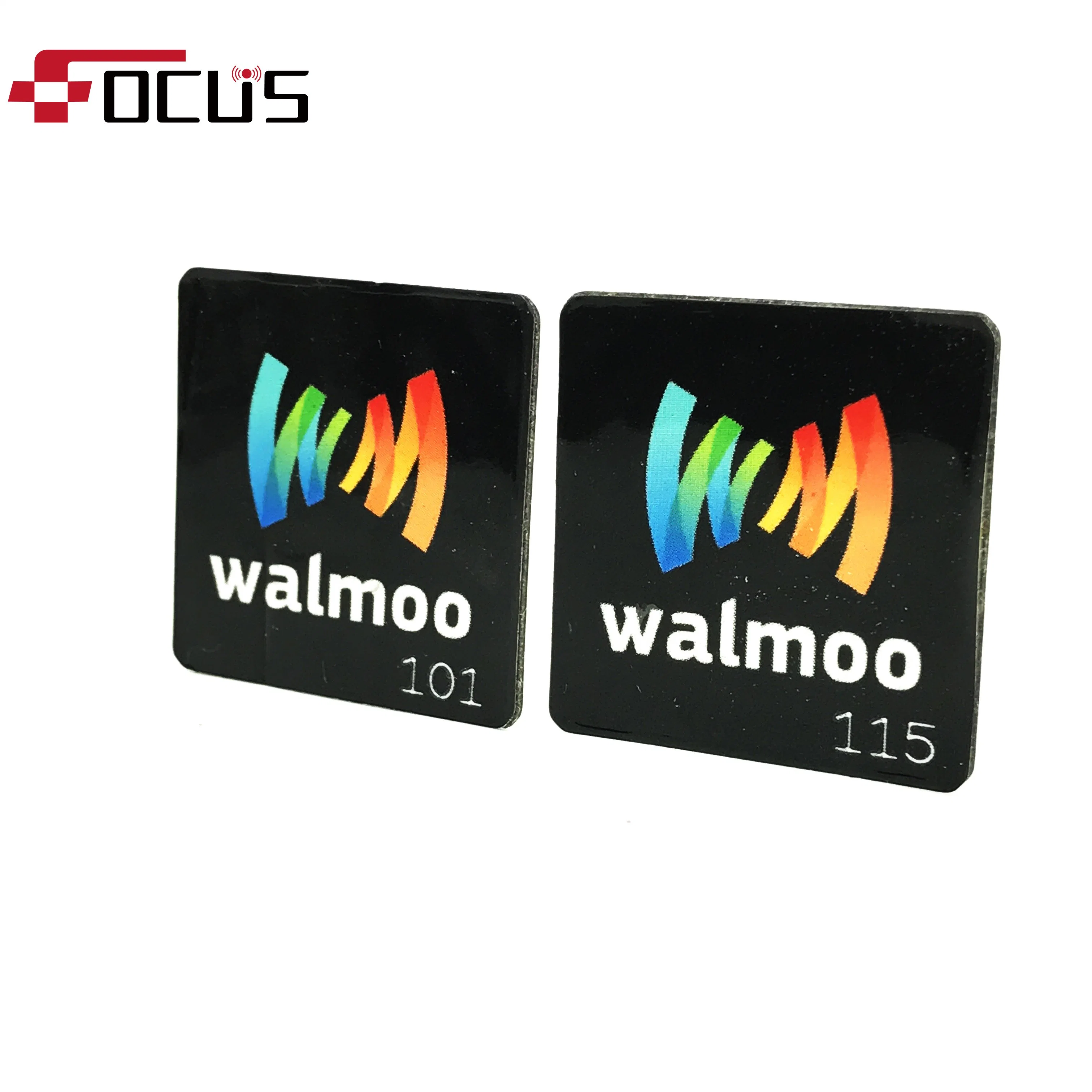 Etiqueta RFID ISO18092 ISO14443A Instagram Impreso Anti Metal NFC Hierro En etiqueta