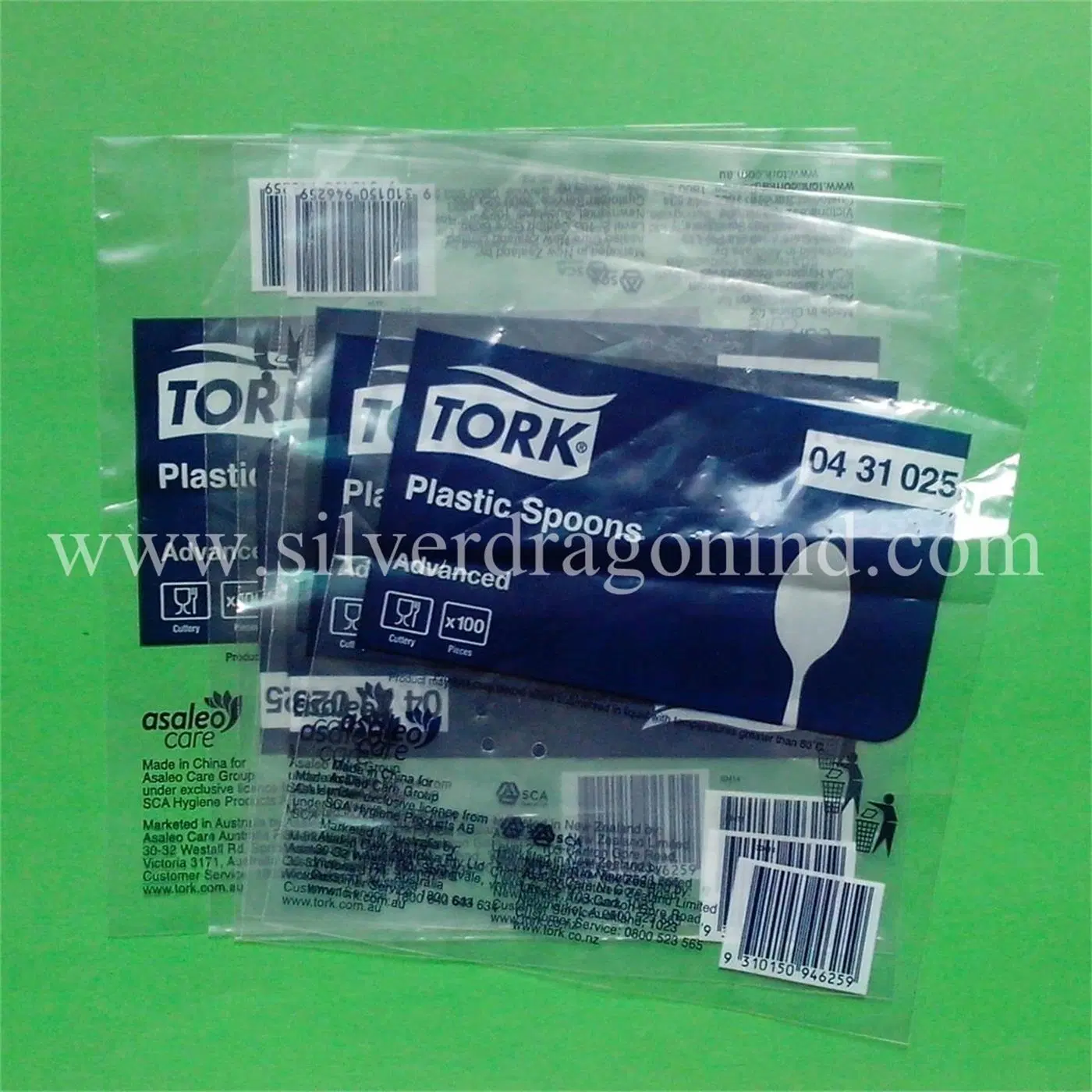 Colorful PP Plastic Header Bags for Toys, Stationery, Electronics