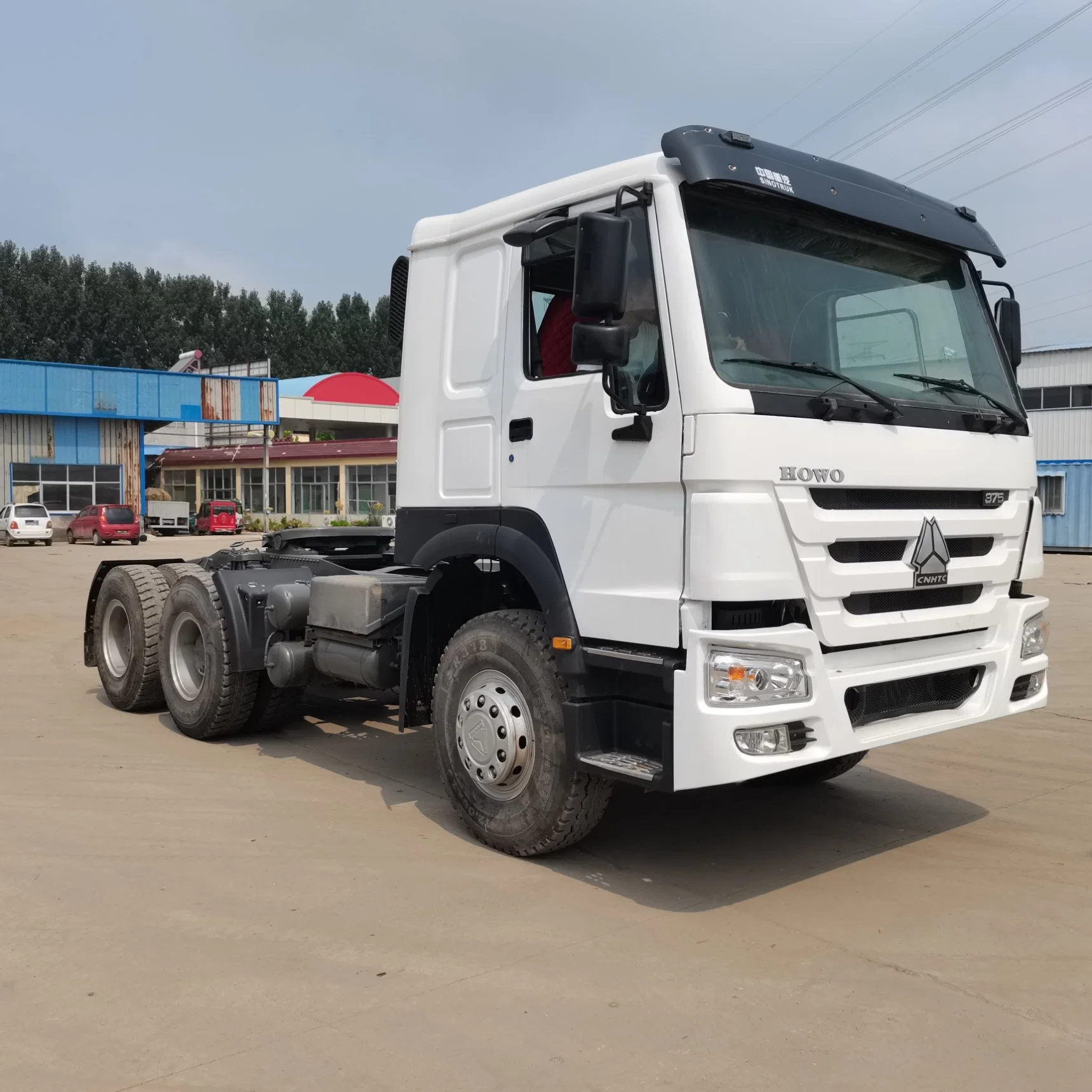 Tractor de segunda mano Sinotruk RHD/LHD camión HOWO