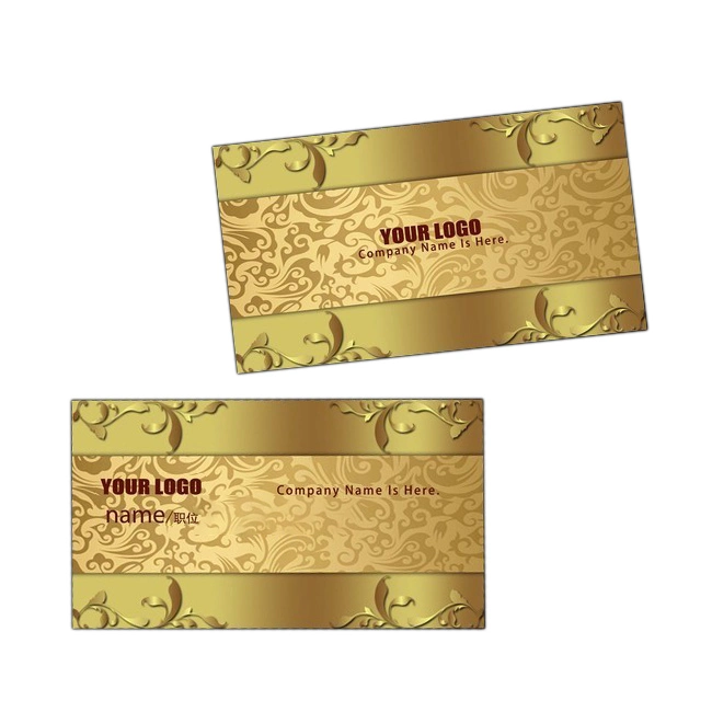 OEM Custom Design Logo Engraved Business Card Metal