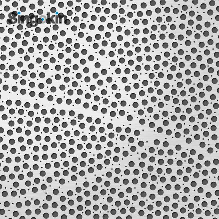 Factory Supply Shading Screens Laser Cutting Perforated Metal Panels