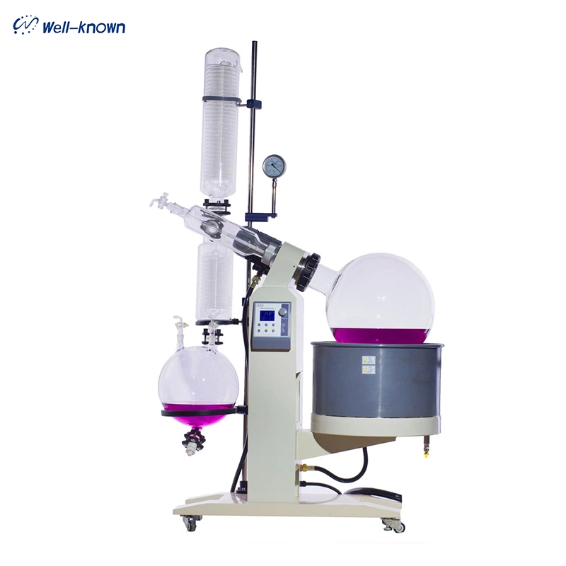 Laboratory 5L Rotary Evaporator with Vacuum Pump for Distillation