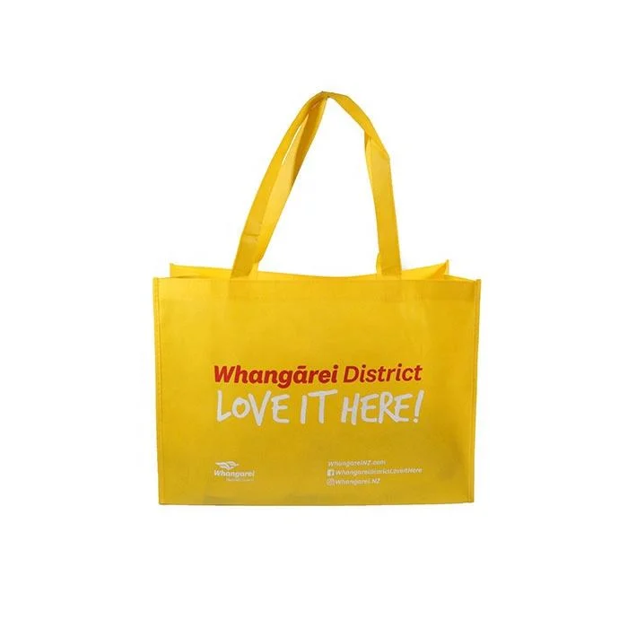 Cheap Eco Biodegradable Reusable Grocery Shopping Tote Food Delivery Carry Gift Non Woven Bag