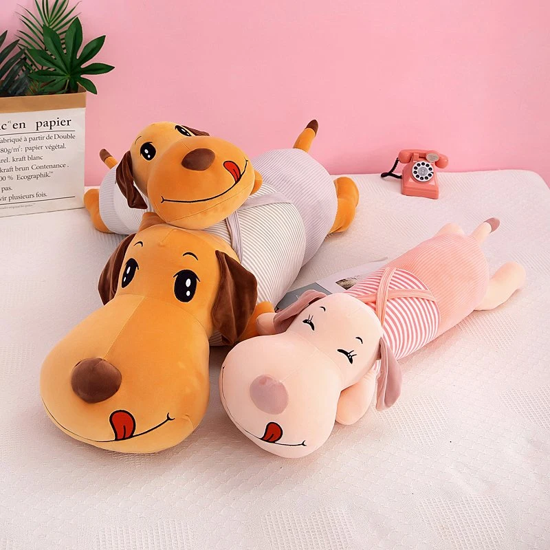 Plush Toy Wholesale/Supplierrs Carrying Dog Long Dog Pillow Soft and Comfortable Dog Pillow