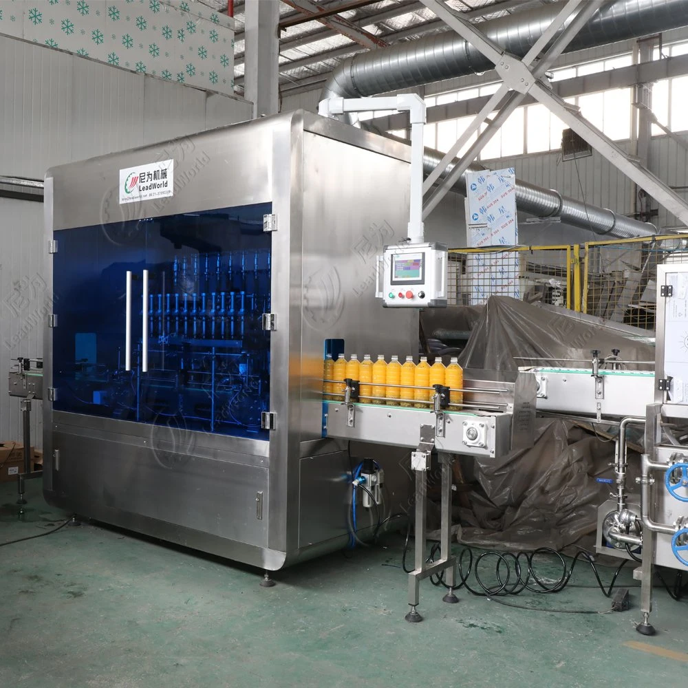 Leadworld Soft Drink Manufacturing Equipment Pure Mineral Drinking Water Liquid Filling Machine