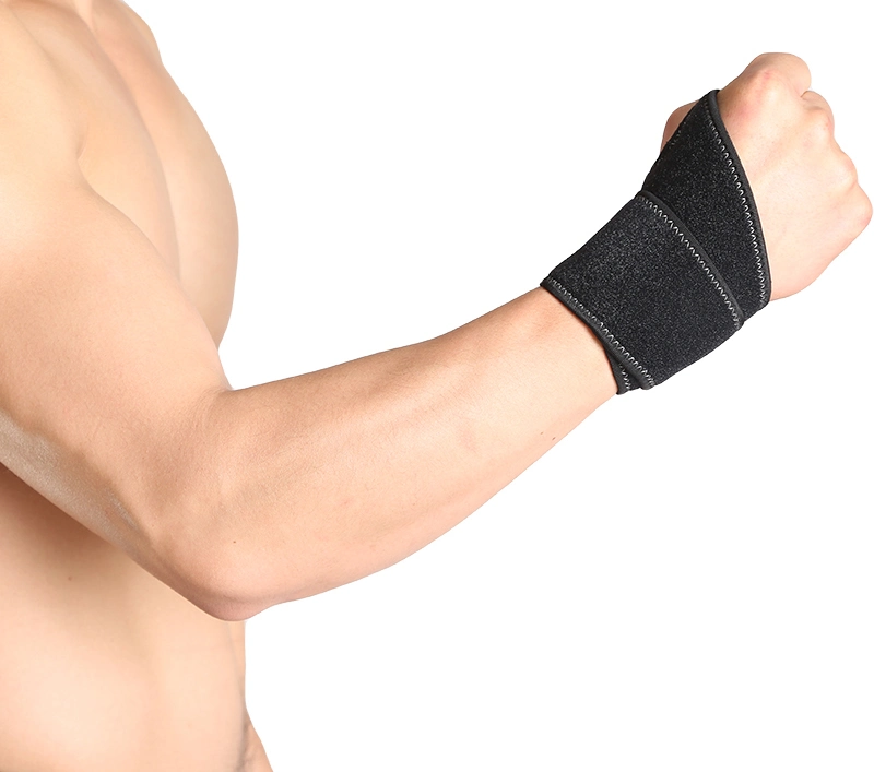 New Arrival Gym Weight Lifting Compression Wrist Support Wraps Sports Guard Protective Wrist Brace