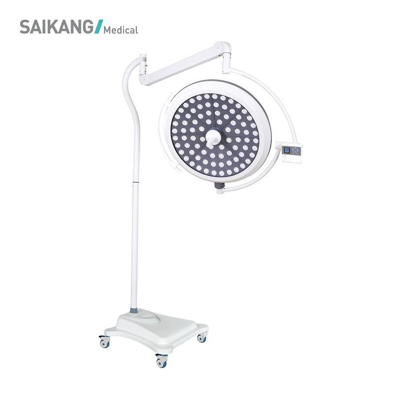 Sk-Lly70A Saikang Movable Emergency Examination Cold Light Shadowless Surgical Medical Battery LED Operating Lamp Price