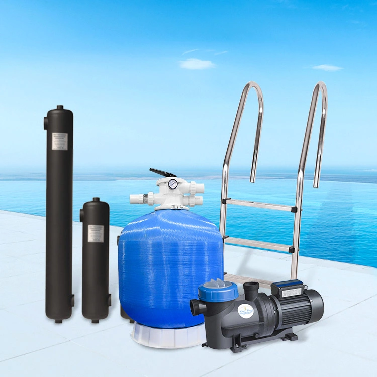 Full Set Commercial Sand Filter Electric Water Pump Swimming Pool Equipment Accessories