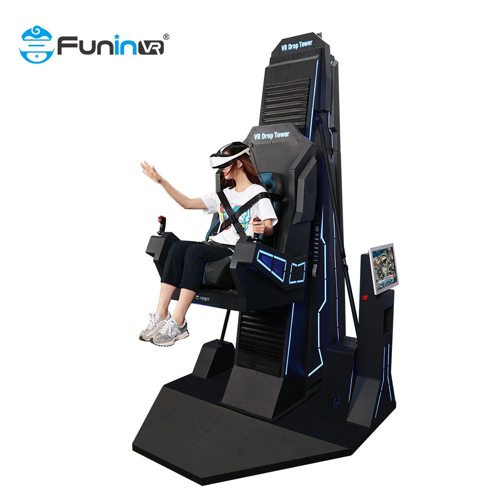 VR Game 9d Amusement Park 9d Machine VR Drop Tower