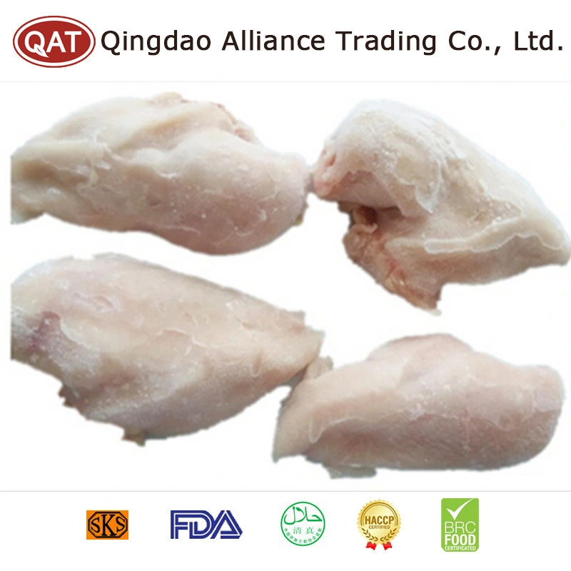 Frozen Halal Chicken Breast Fillet Without Skin