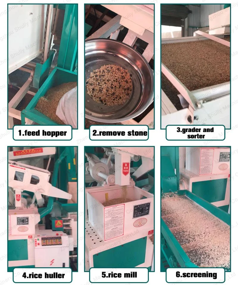 Complete Combined Rice Milling Machine