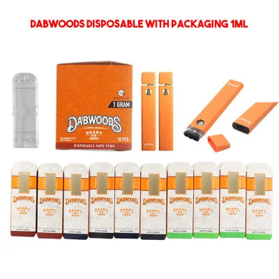 Dabwoods desechables VAPE 1ml aceite cerámico vacío Cartucho VAPE