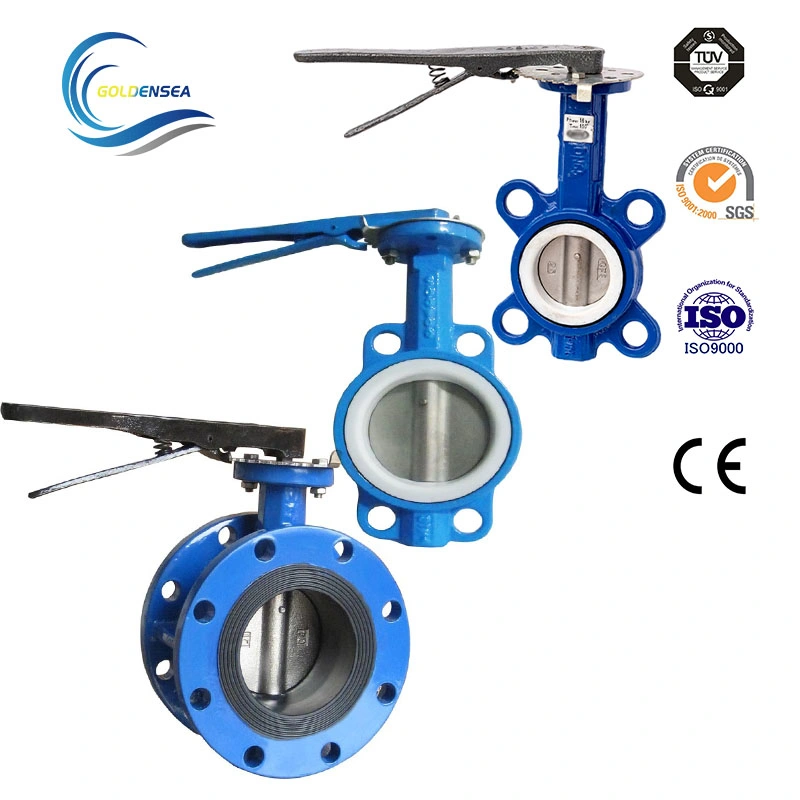 Stainless Steel Pneumatic Wafer Butterfly Valve Price List Butterfly Valves