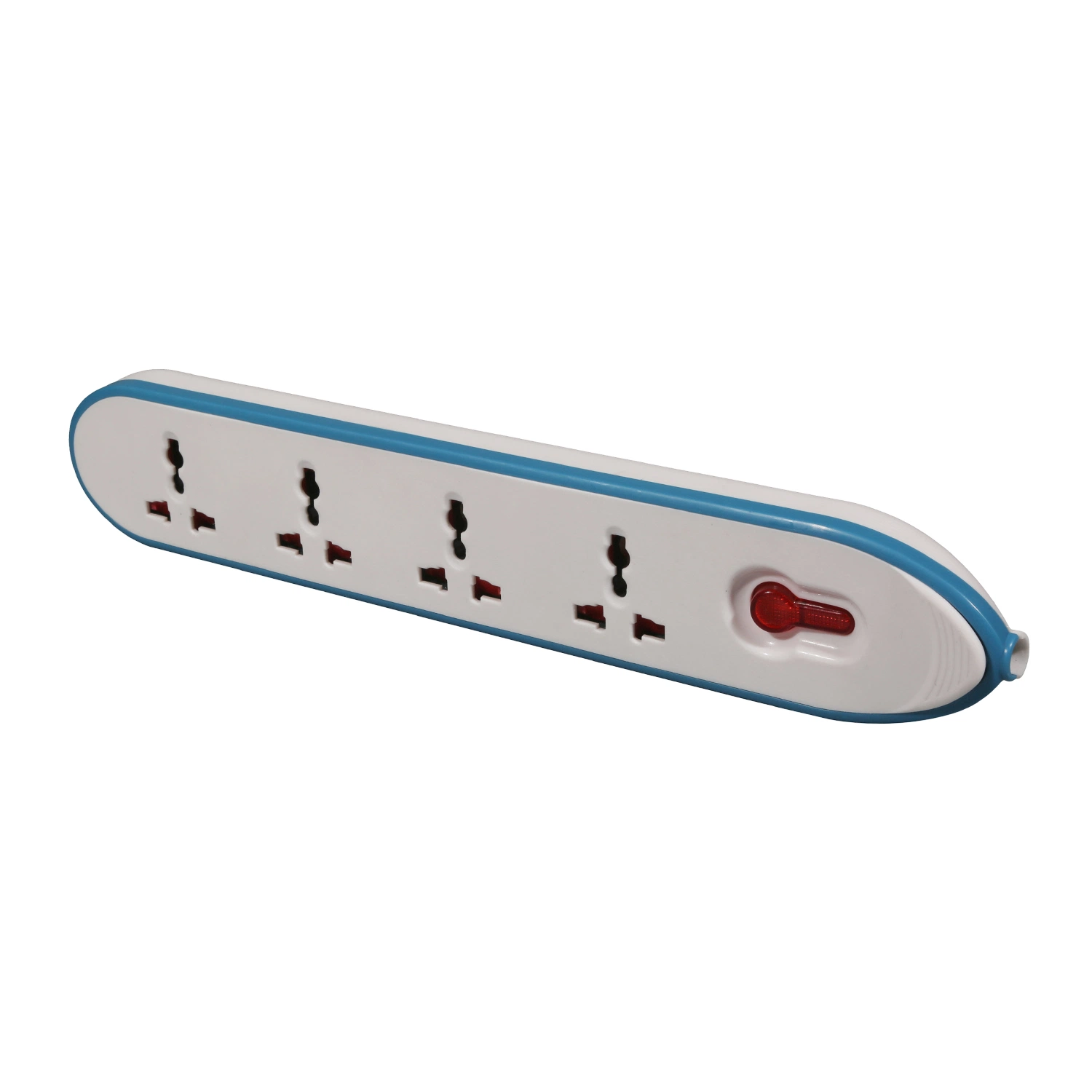 4 Way Internatinoal Multi Conector de extensión de toma de corriente con USB