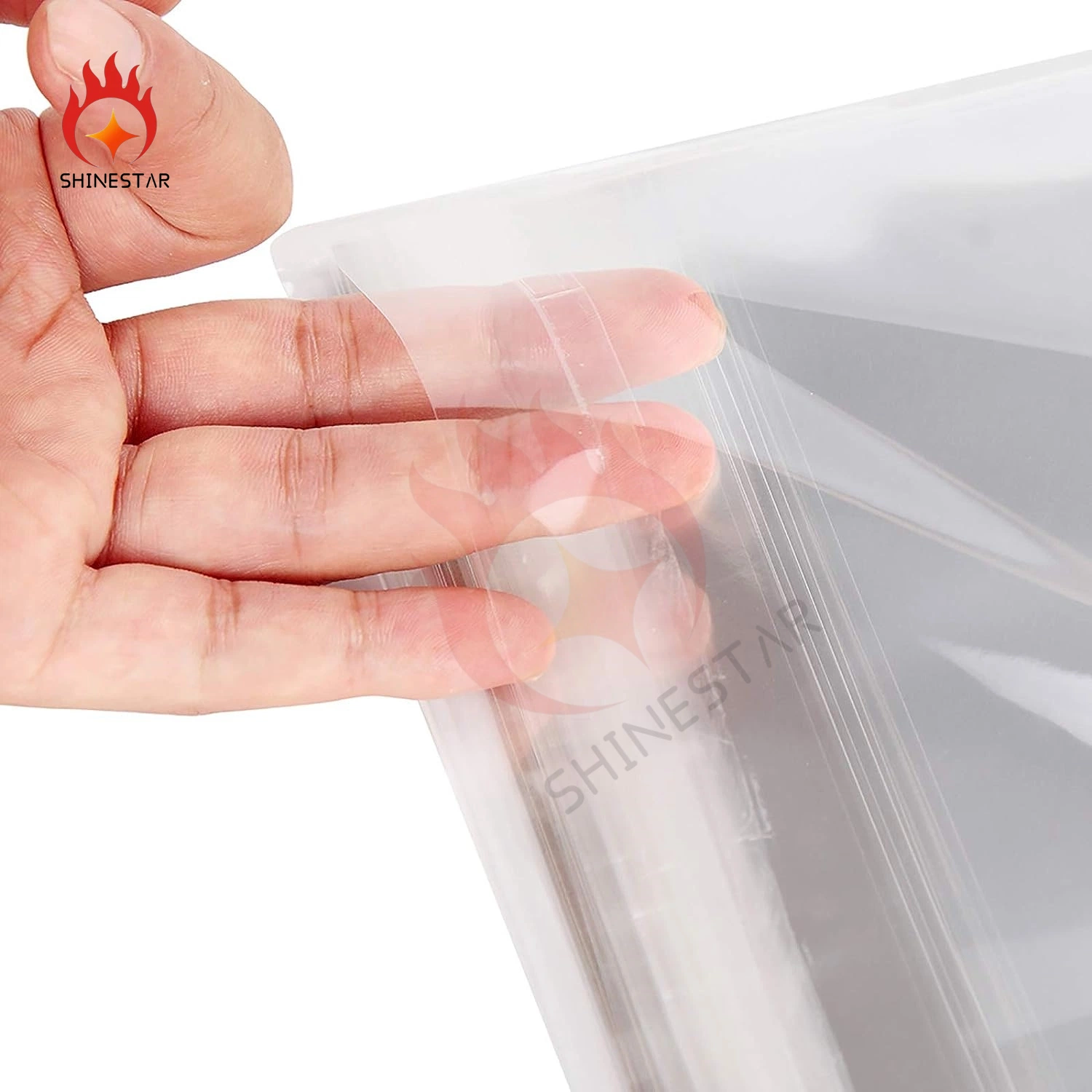 Sealed Clear Plastic Packaging Customizable Size Bags for Art Prints, Photos Packing